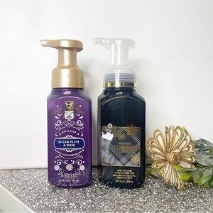 Bath & Body Works Winter Holiday Hand Soap Sugar Plum Marshmallow Fireside NWT